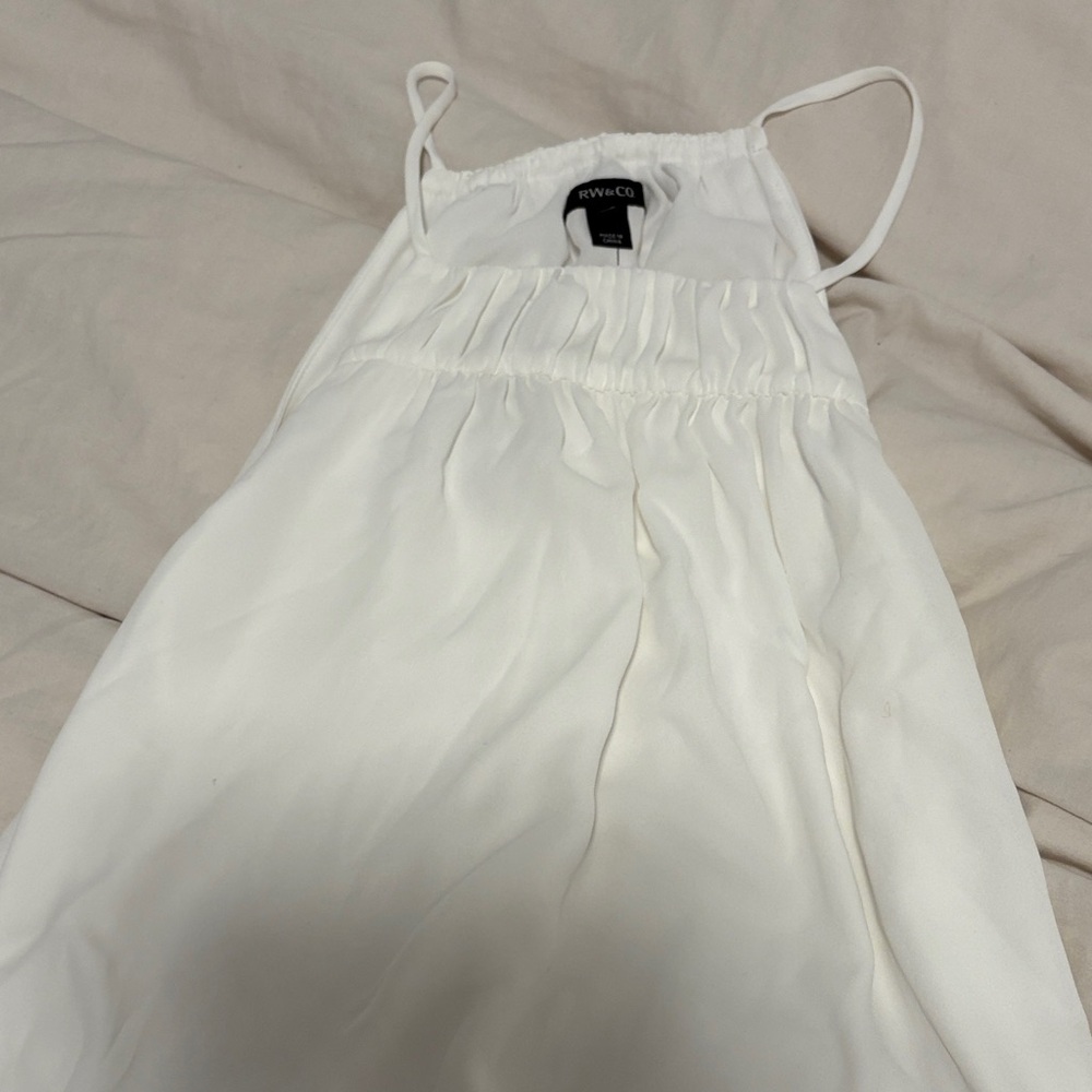 RW&CO. White Sleeveless top